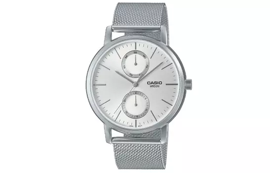 CASIO Мужские серебряные часы стандартной серии MTP-B310M-7AV