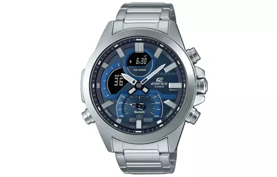 CASIO Мужские синие часы EDIFICE ECB-30D-2A