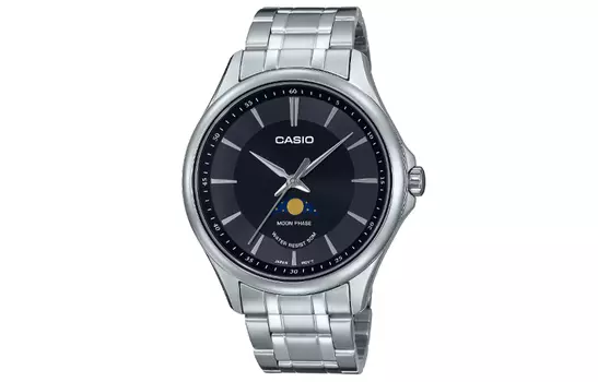 CASIO Мужские стандартные черные часы MTP-M100D-1A