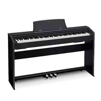 Casio Privia PX-770 — черная отделка Privia PX-770 - Black Finish