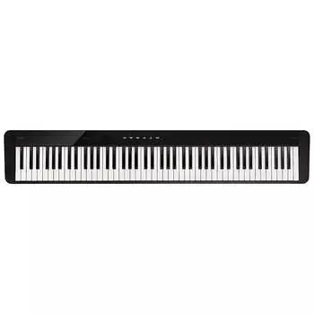 Casio Privia PX-S1100 88-клавишное цифровое пианино, черное, с динамиками и Bluetooth