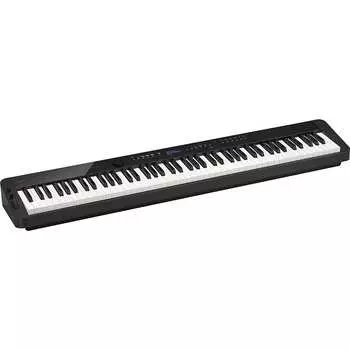 Casio PX-S3100 Privia 88-клавишная клавиатура для цифрового пианино с сенсорным откликом, 700 тонов, черный Casio Music PX-S3100BK