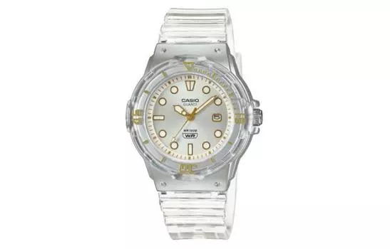 CASIO Серебряные часы унисекс LRW-200HS-7EV