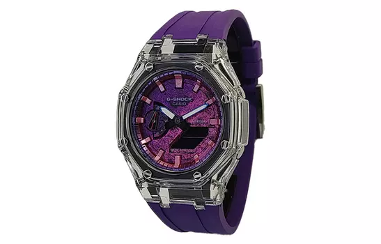 CASIO Унисекс-часы с двумя жидкокристаллическими/аналоговыми дисплеями, черные