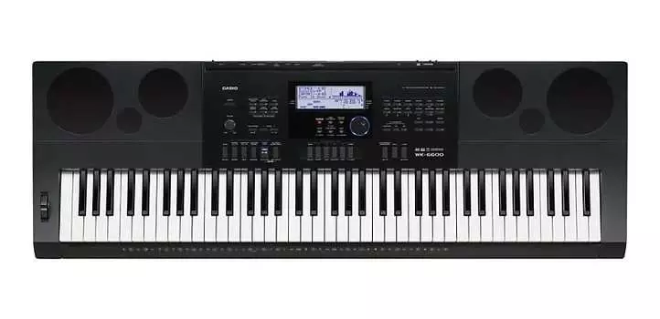 Casio WK-6600 76-клавишная портативная клавиатура WK-6600 76 Key Portable Keybard