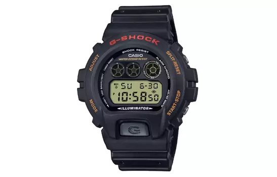 CASIO Желтые часы унисекс серии G-SQUAD DW-6900UB-9JF