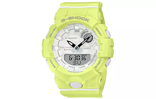 CASIO Женские белые часы серии G-SQUAD GMA-B800-9A