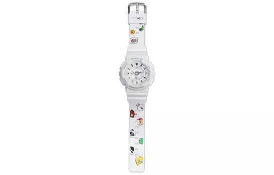 CASIO Женские часы BABY-G 46,3 мм, белые