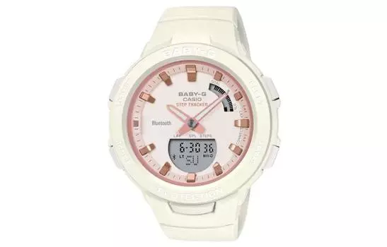 CASIO Женские часы BABY-G 47,4 мм розового цвета