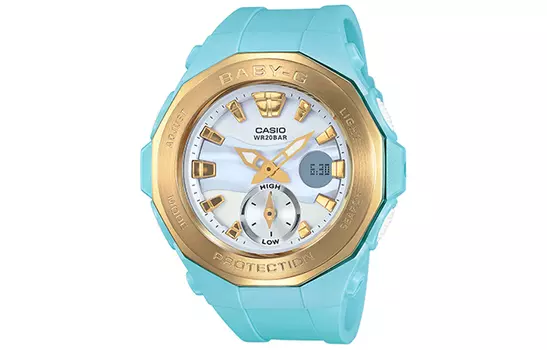 CASIO Женские часы BABY-G синего цвета BGA-220G-2A