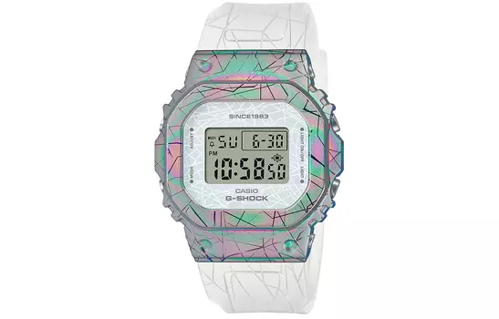CASIO Женские часы Full Metal Series 43,8 мм, белые, GM-S5640GEM-7