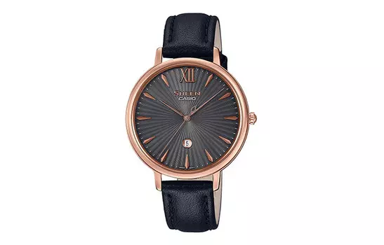 CASIO Женские часы SHEEN 34 мм черные