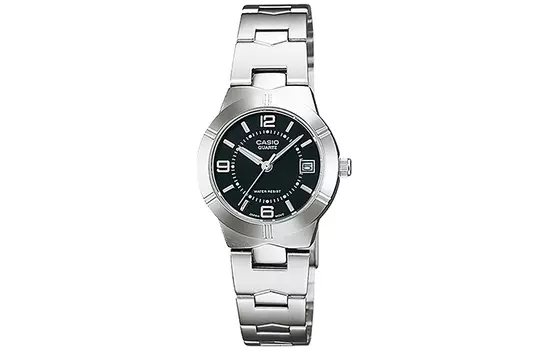CASIO Женские часы Standard Series Black Watch LTP-1241D-1A