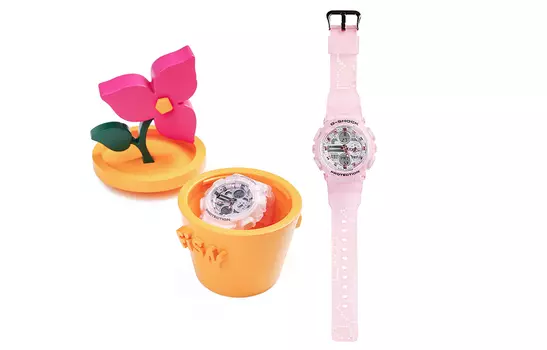 CASIO Женские розовые часы