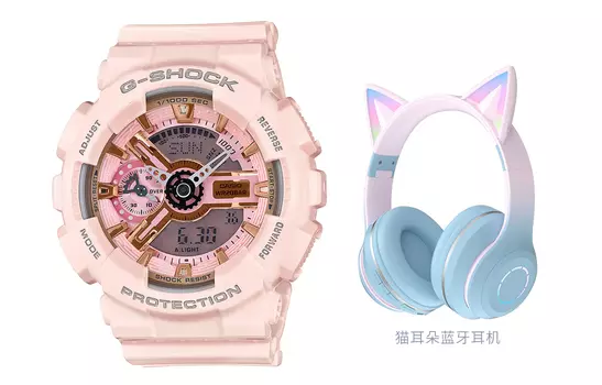 CASIO Женские розовые часы