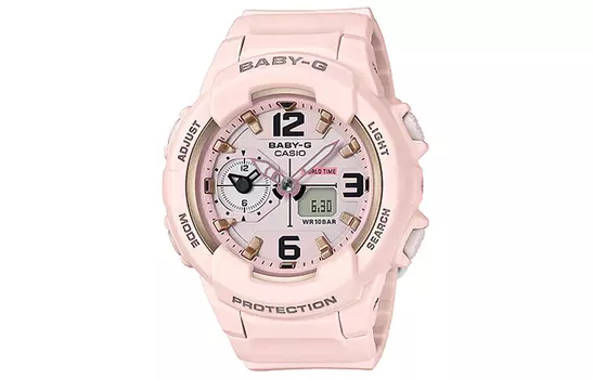 CASIO Женские розовые часы BABY-G