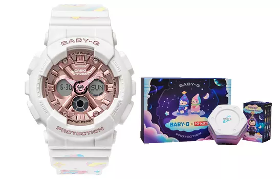 CASIO Женские розовые часы BABY-G BA-130-7A1PRP