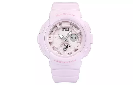 CASIO Женские розовые часы BABY-G BGA-190BC-4B