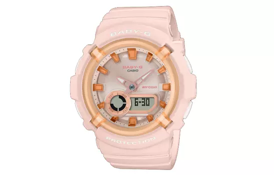 CASIO Женские розовые часы BABY-G BGA-280SW-4A