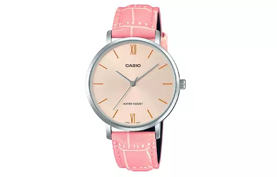 CASIO Женские розовые часы серии Standard