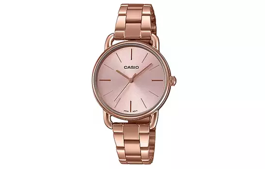 CASIO Женские розовые часы серии Standard LTP-E412PG-4A