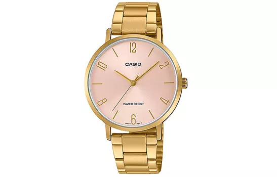 CASIO Женские розовые часы серии Standard LTP-VT01G-4B