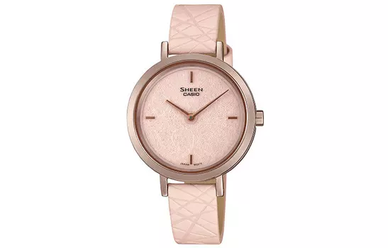CASIO Женские розовые часы SHEEN