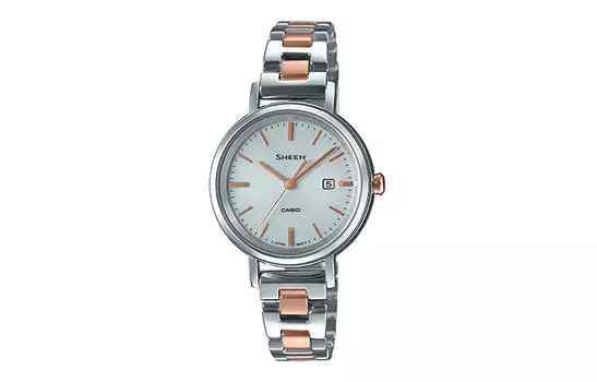CASIO Женские серебряные часы SHEEN