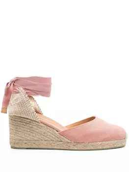Castaer эспадрильи Carina 80 на танкетке, розовый
