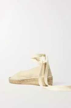 CASTAER эспадрильи Gea из плотной ткани, слоновая кость