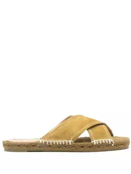 Castaer эспадрильи с перекрестными ремешками, зеленый