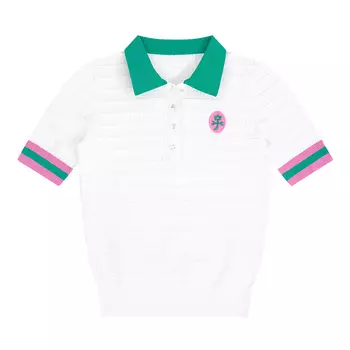 CASTELBAJAC Рубашка поло женская белая