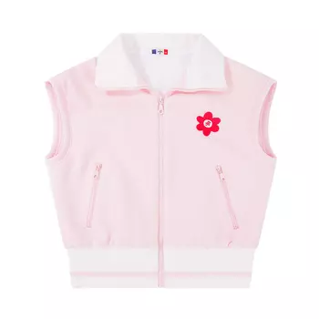 CASTELBAJAC Жилет женский белый розовый