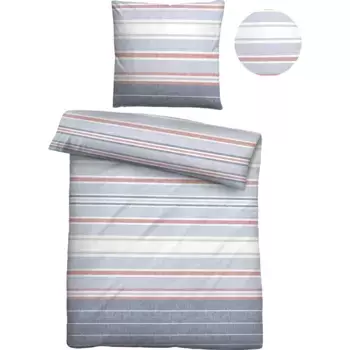 Castell - бренд постельного белья «Киан», в полосатом исполнении Castell - Markenbettwsche, цвет marine