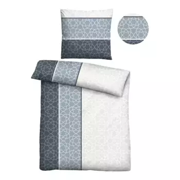 Castell - фирменное постельное белье «0301109», комфортно теплое, терморегулирующее, 100% хлопок, легкое в уходе Castell - Markenbettwsche, цвет taubenblau