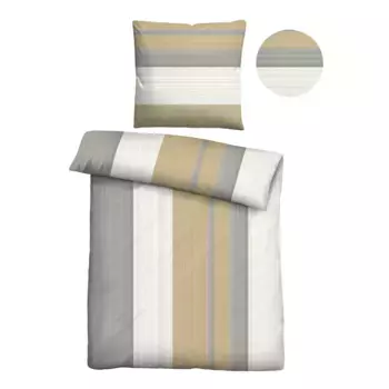 Castell - фирменное постельное белье "0360443", абсолютно пушистое, мягкое + комфортно теплое, 100% полиэстер, на молнии Castell - Markenbettwsche, цвет honig