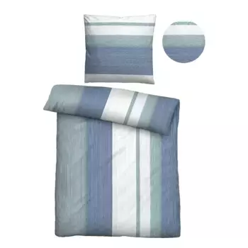 Castell - фирменное постельное белье "0360443", абсолютно пушистое, мягкое + комфортно теплое, 100% полиэстер, на молнии Castell - Markenbettwsche, цвет lagune