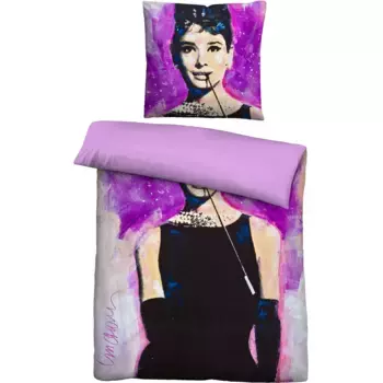 Castell - фирменное постельное белье, двустороннее постельное белье "561804 - Sid Maurer", тонкий блеск + мягкость на ощупь, легко в уходе, можно использовать круглый год, молния Castell - Markenbettwsche, цвет viola