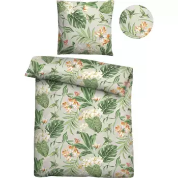 Castell – фирменное постельное белье «Джессика» в дизайне джунглей Castell - Markenbettwsche, цвет pistaziengrn