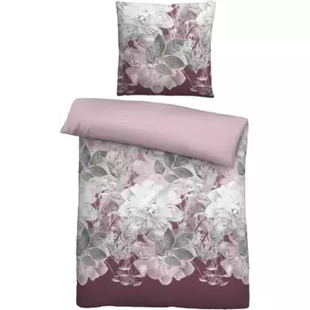 Castell - фирменное постельное белье «Лио», абсолютно пушистое, мягкое + комфортно теплое, простое в уходе, на молнии Castell - Markenbettwsche, цвет bordeauxrot