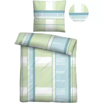 Castell - фирменное постельное белье «Малеа», абсолютно негладкое, легко чистится, на молнии, можно использовать круглый год Castell - Markenbettwsche, цвет pistaziengrn