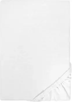 Castell — фирменное постельное белье на подкладке" "Джерси" в размер. 90х200 Castell - Markenbettwsche 90-100х190-200 см, 1 шт., белый