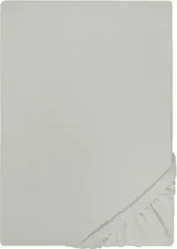 Castell — фирменное постельное белье на подкладке" "Джерси" в размер. 90х200 Castell - Markenbettwsche 90-100х190-200 см, 1 шт., цвет sturmgrau