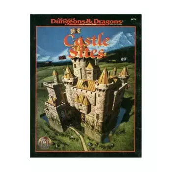 Castle Sites, Advanced Dungeons & Dragons (2nd Edition) - Sourcebooks, мягкая обложка
