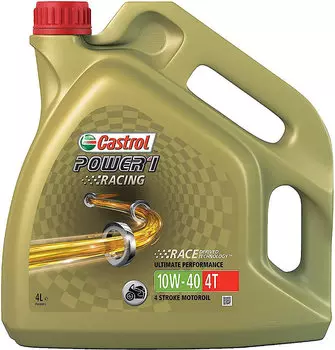 Castrol Power1 Racing 4T 10W-40 Моторное масло 4 литра,