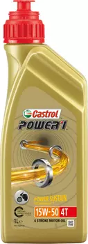 Castrol Power 1 4T 15W-50 Моторное масло 1 литр,
