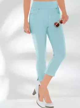 Casual Looks эластичные брюки, цвет Aqua