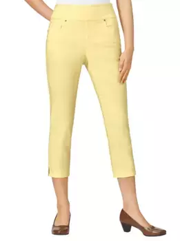 Casual Looks эластичные брюки, желтый