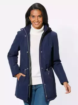 Casual Looks Анорак, с капюшоном, цвет морской волны