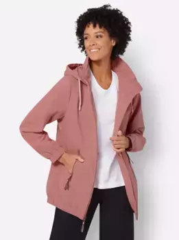 Casual Looks Анорак, с капюшоном, цвет Rosenholz
